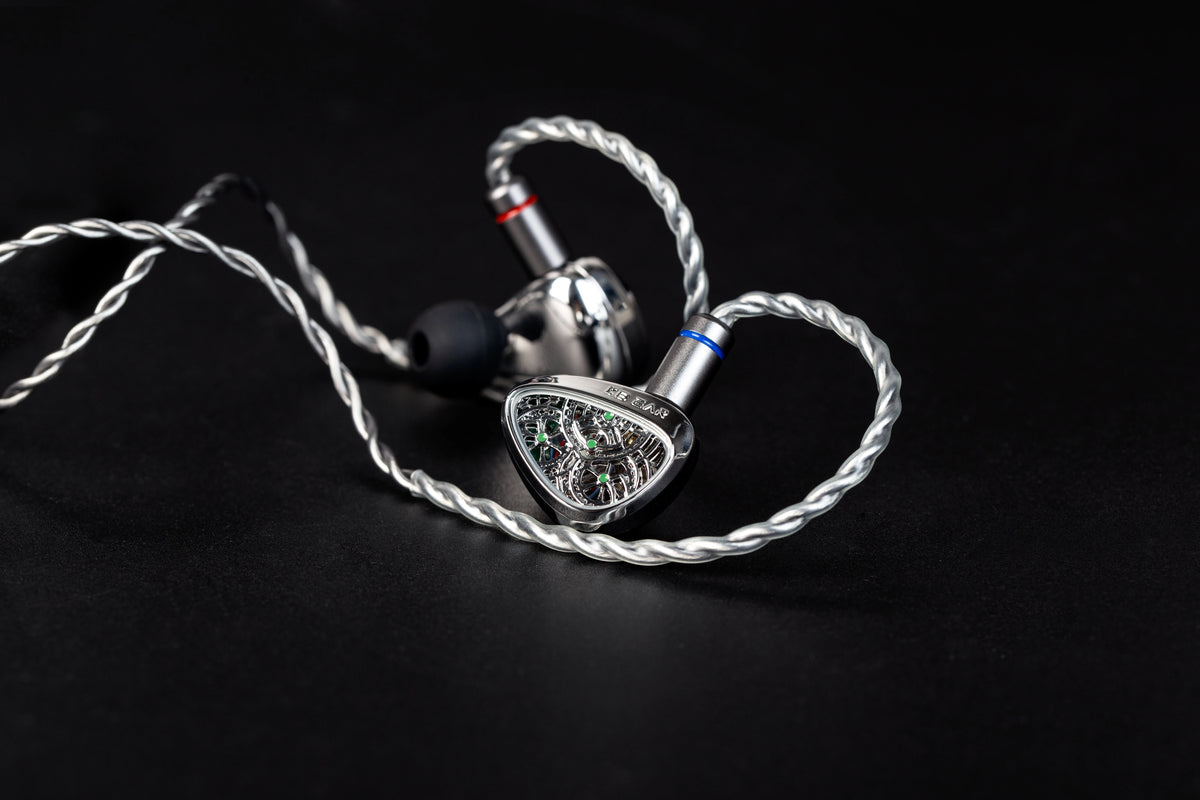 KBEAR TBX Tourbillon X IEMS Écouteurs intra-auriculaires filaires avec diaphragme en fibre de carbone CVD de 10 mm, basses profondes, casque de jeu