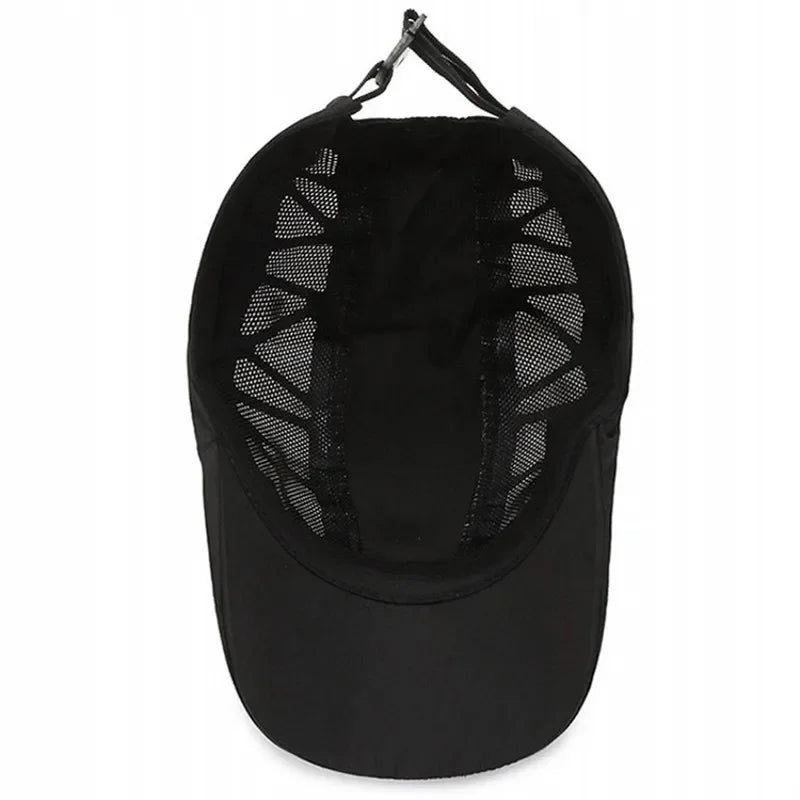 Unisex SPORTS Letter Printed Quick-drying Baseball Cap Sunhats Outdoor Summer Breathable Mesh Sunshade Caps Beret Visor Golf Hat
