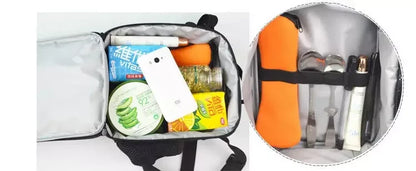 Set scuola classico FortniteS per bambini: zaino, borsa pranzo e astuccio, borse scolastiche capienti per bambino e bambina, idea regalo perfetta