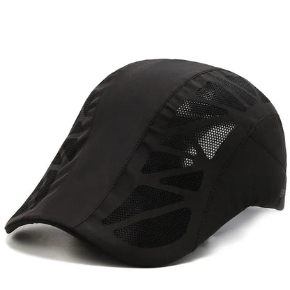 Unisex SPORTS Letter Printed Quick-drying Baseball Cap Sunhats Outdoor Summer Breathable Mesh Sunshade Caps Beret Visor Golf Hat