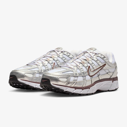 Nike Authentic P-6000 — Sapatilhas casuais diárias para mulher, de cano baixo, com atacadores e resistentes ao desgaste BV1021-110