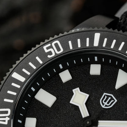 Watchdives EXD 40Mm Titanium Dive Watch Men's VH31 Sweep Quartz Watches 200 Waterproof AR Sapphire BGW9 Luminous 316L Wristwatch