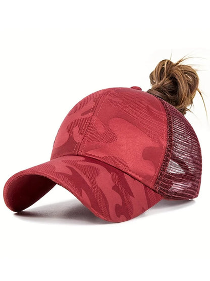Ženske bejzbol kape s mrežastim vrhom za proljeće/ljeto, kape za sunce, trkaće kape, snapback kape, ženske podesive kape za djevojke, vanjske kape s vizirom