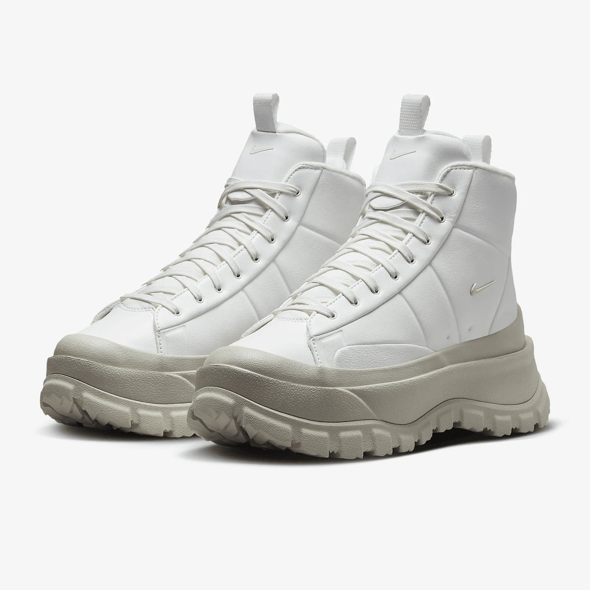 Ténis Nike Blazer Roam Mid para mulher, modelo simples de cano médio, FQ9065-100