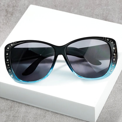 Rhinestone Fit Over Glasses Sunglasses Fashion Sun Glasses Fit Over GlitteringOversized Leopard Square Glasses