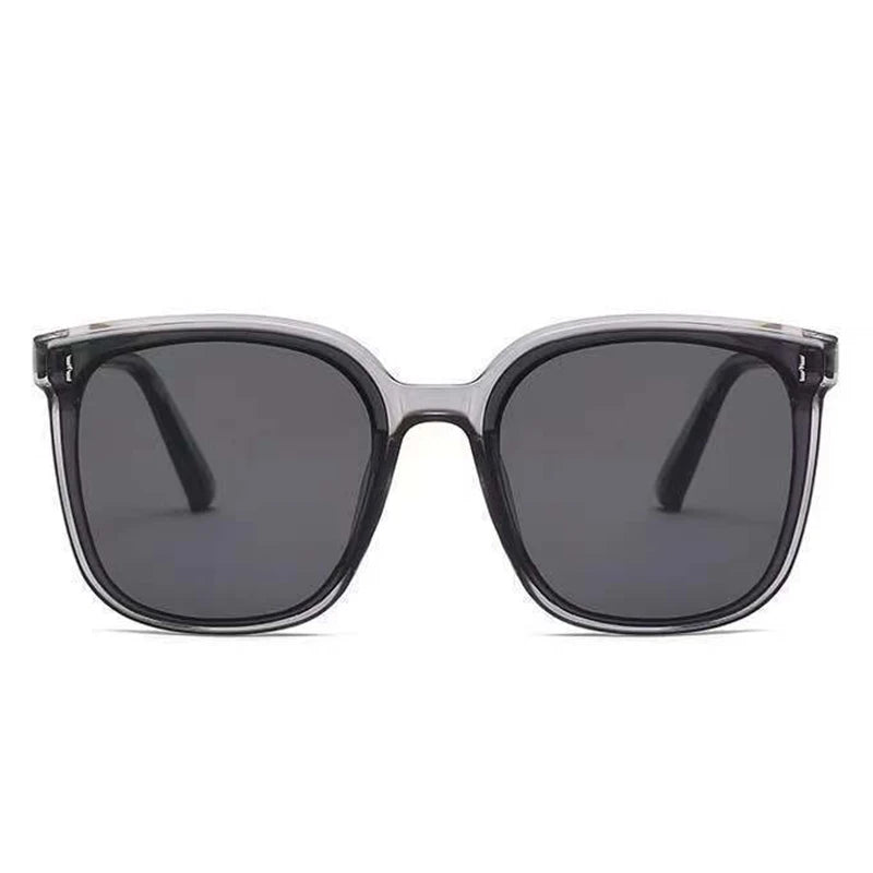 New Big Frame Sunglasses for Women Fashion Square Too Glasses Ladies Glasses Outdoor Sunshade Mirror for Men