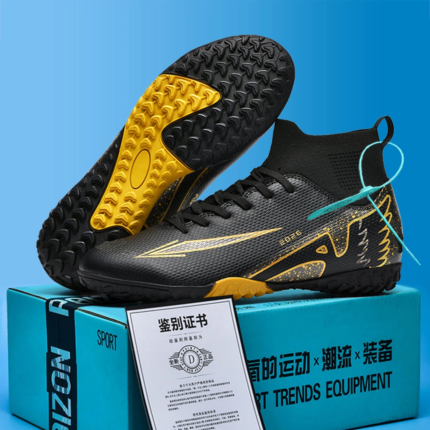 Professional Football Boots Men's Soccer Shoes Adult Society Football Cleats Ultralight Training Soccer Outdoor Sports Sneakers