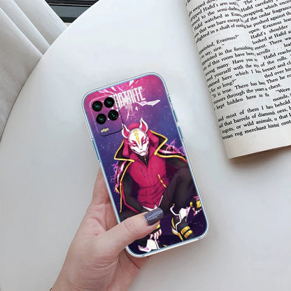 F-Fortnites-Poster Transparent Phone Case for Samsung Galaxy A04 A04S A14 A23 A34 A54 M23 M33 M52 M53
