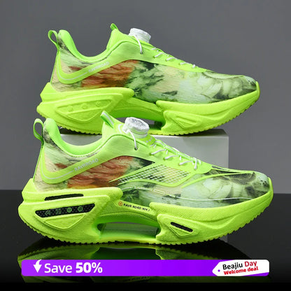 Running Shoes Training Specialty Marathon Men’s Sports Breathable Lightweight Women’s Comfortable Non-Skid Leisure Sneakers