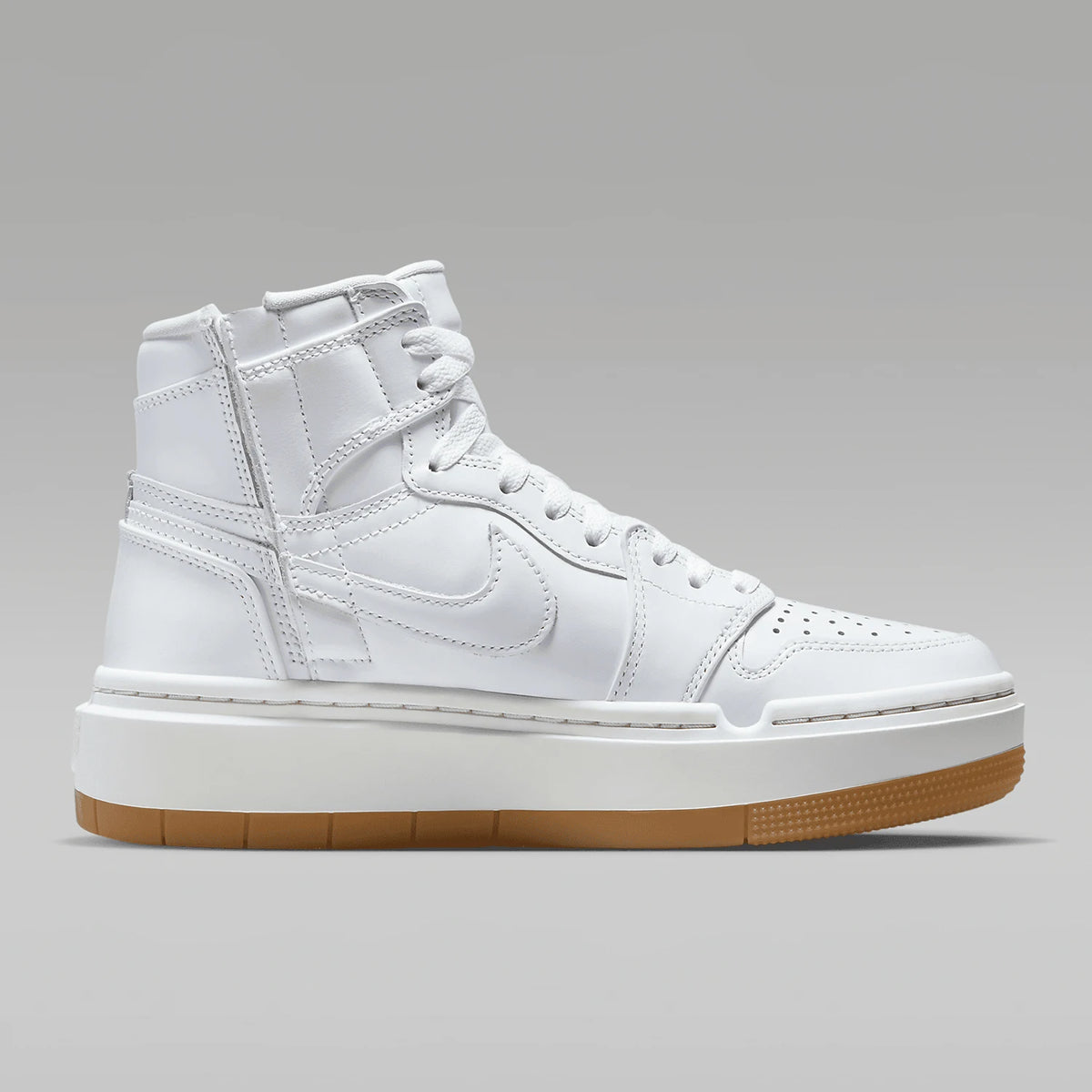Ténis desportivos Nike Air Jordan genuínos para mulher, com sola grossa e duradoura, FB9894-100