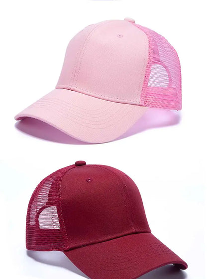 Wholesale Hat Baseball Caps Men's Casual Caps Women's Mesh Hats Unisex Hats Custom Logo Hat Embroidered Hats