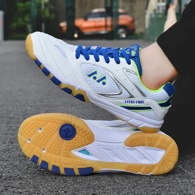 Men Table Tennis Shoes High Quality Indoor Sneakers Casual Training Golf Shoes Big Size Wear Brand Resistant Volleyball Shoes