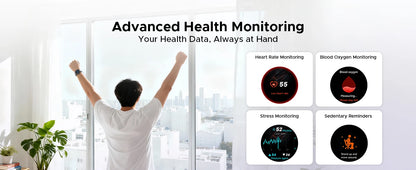 DOOGEE ANYWISE W1 PRO AI Smart Watch 1.43" AMOLED Display 5ATM IP68 Water Resistance GPS Tracking Sport Watch with Offine Maps