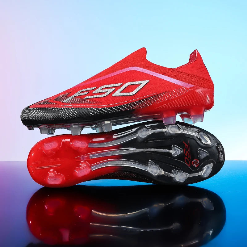 Neue Fußballschuhe für Herren, Bestseller-Rasenschuhe, hochwertige Outdoor-Fußballschuhe für Spiele, rutschfeste Jungen-Sneaker, High-Top, leicht