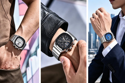 PAGANI DESIGN New 40mm Men‘s Quartz Watches Japan Miyota Movement Sapphire Stainless Waterproof Luminous reloj hombre PD1819