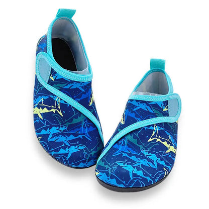 Weiche, faltbare Wasserschuhe für Jungen und Mädchen – Kinder-Strandschuhe für Sommer, Outdoor, Waten, Schwimmen, Surfen und Meer, schnell trocknende Aqua-Schuhe