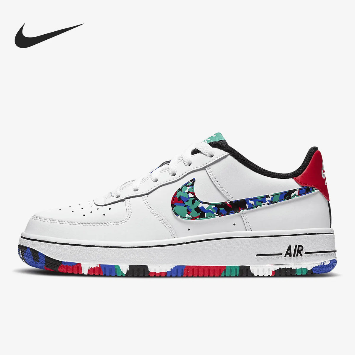 Nike eredeti AF1 Air Force One szezonális új női alacsony szárú szabadidőcipő CU4632-100
