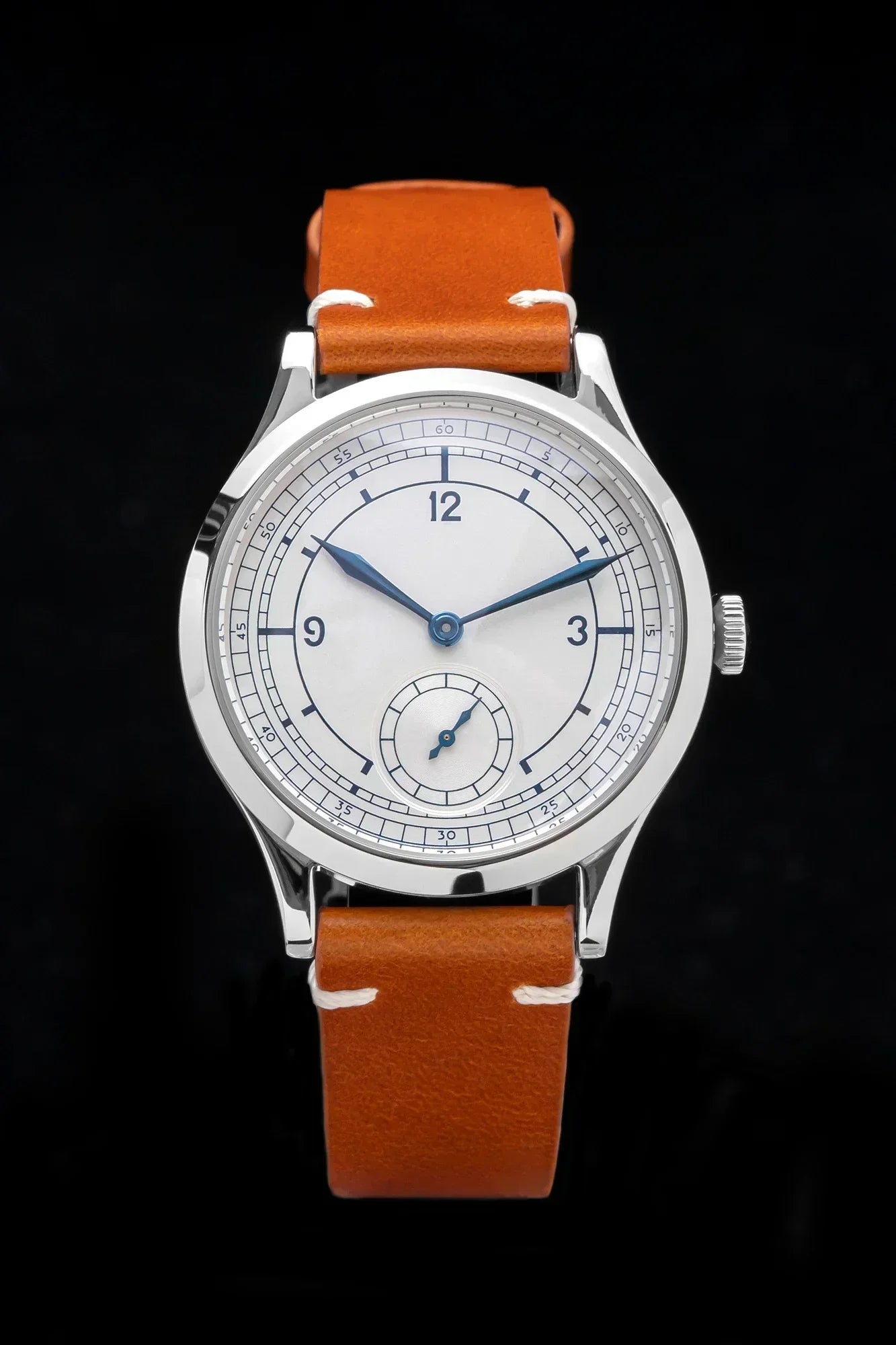 THORN T001 Quartz Watch 316L Stainless Steel Sapphire Crystal Waterproof Grilled Blue Hands Fashion Business Men Women Watch