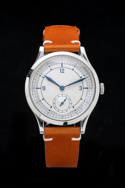 THORN T001 Quartz Watch 316L Stainless Steel Sapphire Crystal Waterproof Grilled Blue Hands Fashion Business Men Women Watch