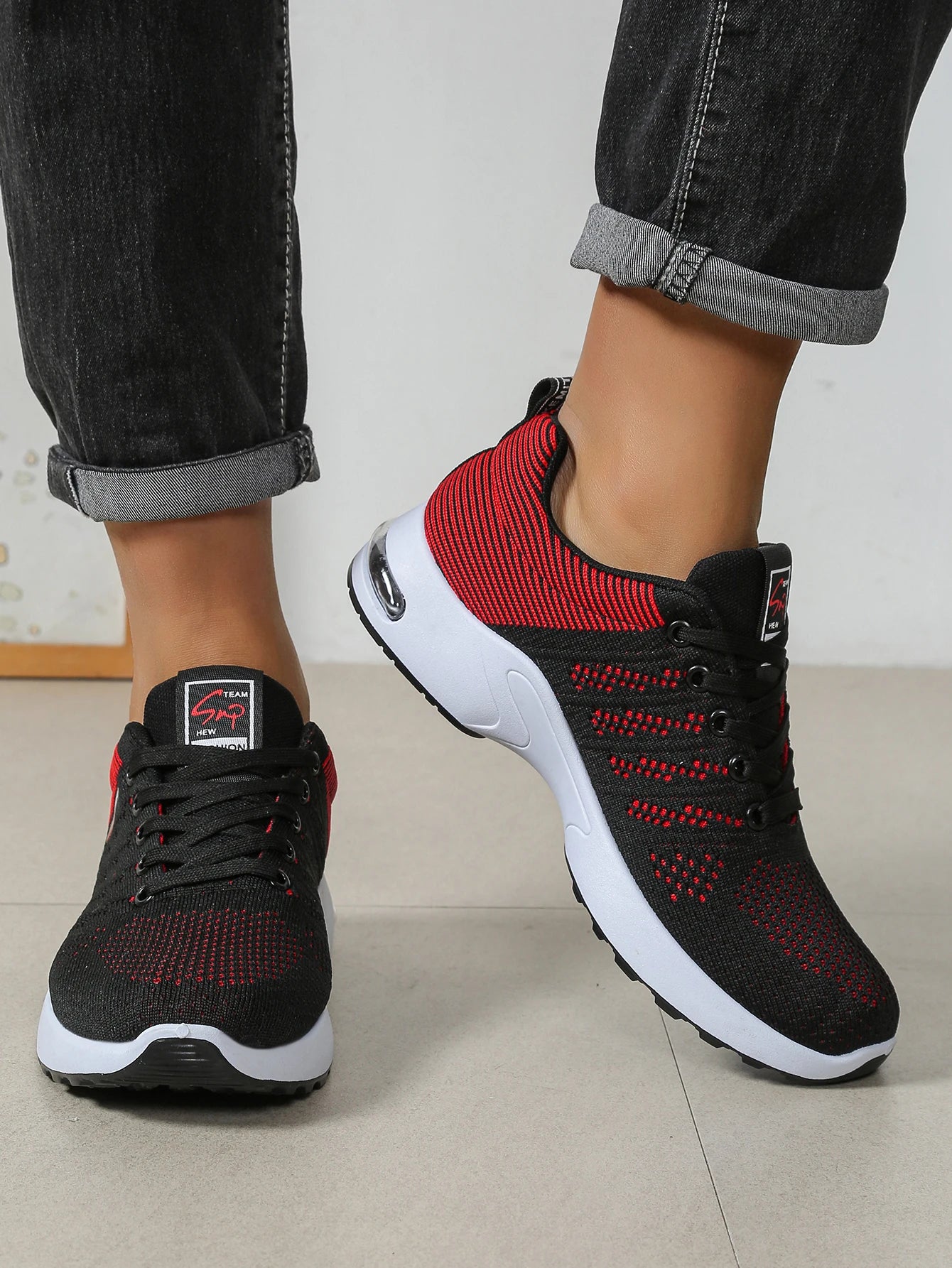 Sapatilhas de Homem Fashion Super Respiráveis com Atacadores para Corrida - Antiderrapantes, duradouras e com conforto almofadado - Sapatilhas de Moda para Homem