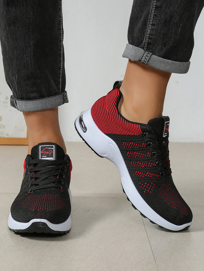 Sapatilhas de Homem Fashion Super Respiráveis com Atacadores para Corrida - Antiderrapantes, duradouras e com conforto almofadado - Sapatilhas de Moda para Homem