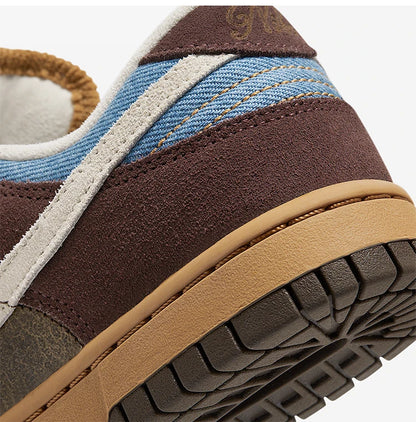 Nike Dunk Low auténticas para mujer, zapatillas de skate ligeras, retro, casuales y resistentes al desgaste HQ3459-212