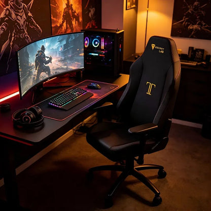 Secret Lab Gaming Chair Pro Ergonomic Gaming Chair with Adjustable Height, Comfortable Esports Desk Chair, Premium Computer Chair for Gaming Setup