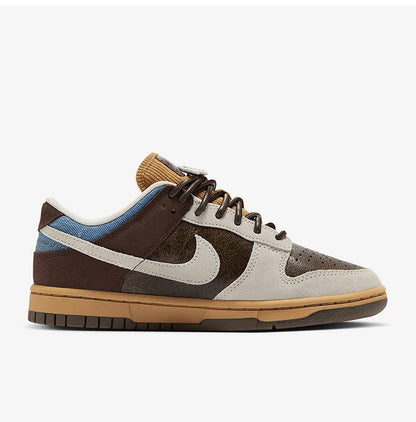 Nike Dunk Low auténticas para mujer, zapatillas de skate ligeras, retro, casuales y resistentes al desgaste HQ3459-212