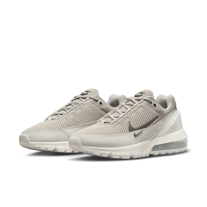 Sapatilhas de corrida Nike para mulher com amortecimento Air traseiro, ressalto e apoio, novas, leves, confortáveis e duradouras, para treino, deslocações e desporto, Air Max Pulse, estilo Retro Tech, versáteis, modernas, casuais e desportivas
