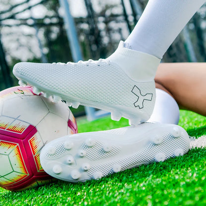 Men's Quality Soccer Shoes Durable Boys Football Boots Lightweight Children Football Shoes Futsal Training Sneakers Soccer Cleats