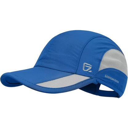GADIEMKENSD Unisex Quick Dry Sports Cap - Running, Hiking, Golf - Sun Protective Outdoor Cap (Gorra Running, Boné Corrida）