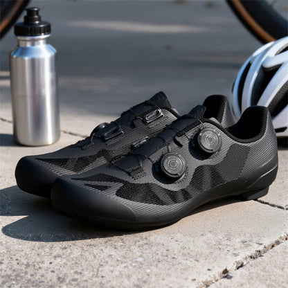 Zapatillas de ciclismo ultraligeras de carretera y montaña para hombre, MTB profesionales, zapatillas de ciclismo SPD con cierre automático, zapatillas de ciclismo de carretera para mujer