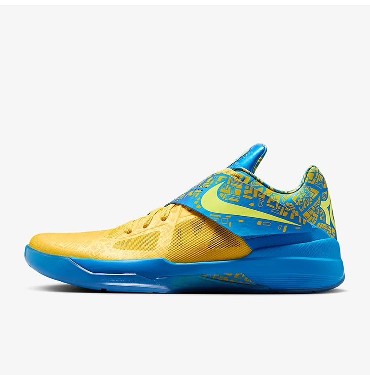 Nike genuine KD 4 Men's Lightweight Retro Low-top Basketball Shoes FZ5916-400