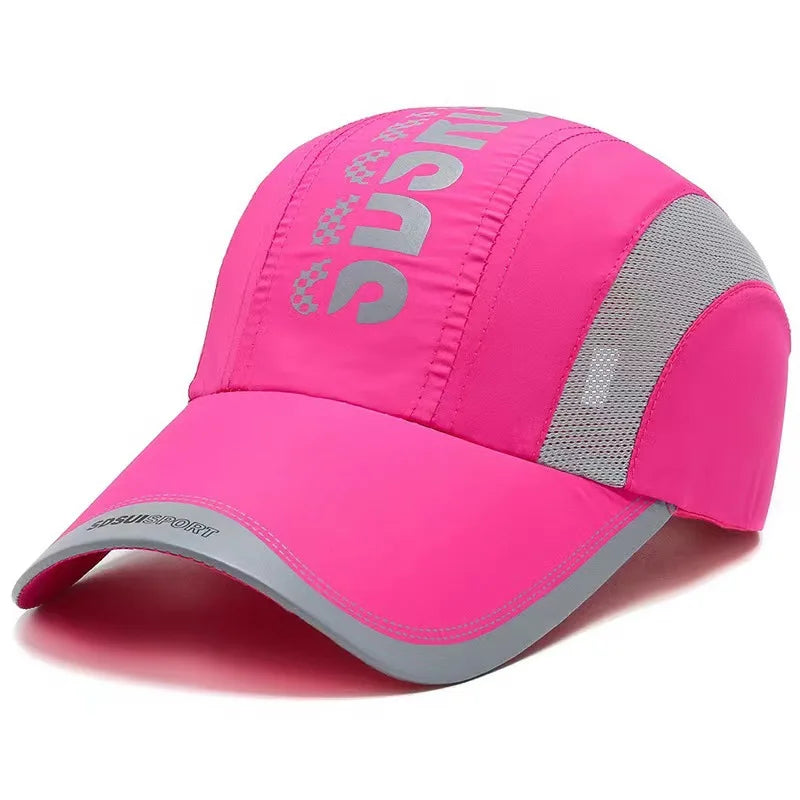 Stay Protected in Style: UV Protection Baseball Cap with Quick-Drying Soft Top, Breathable Strapback for Hiking, Fishing & Outdo