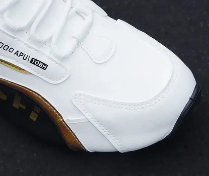Pánské voděodolné tenisky z PU kůže, ležérní sportovní obuv, lehké, prodyšné, ploché, protiskluzové tenisky, Zapatillas Hombre