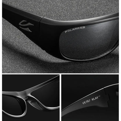 KAENON Klay New Fashion Polarized Sunglasses for Men Outdoor Classic Casual Glasses TR90 Frame Sports Fishing Driving Eyewear