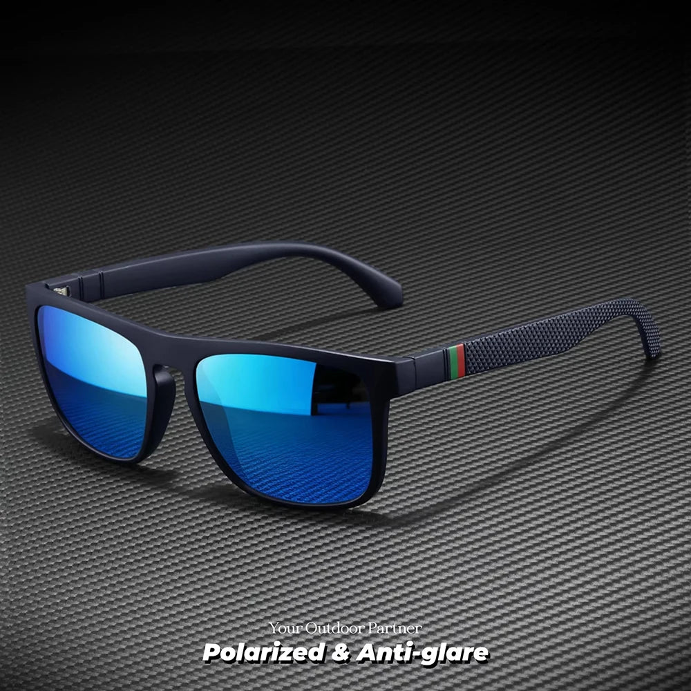 3pcs Fantasy Square Polarized Sunglasses AntiGlare UV400 Glasses Brand Designer Summer Party Driving Fishing Christmas Gift