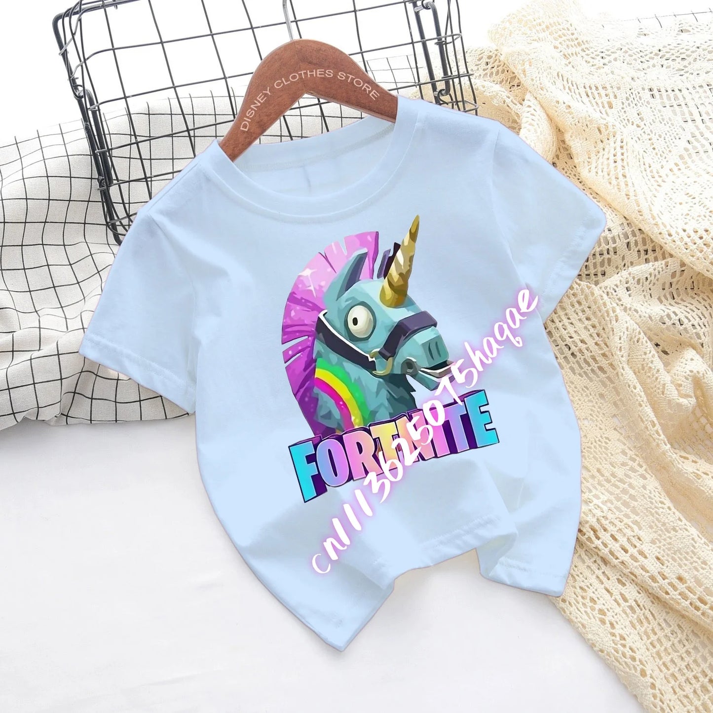 Fortnites Children T-shirts Game Cartoon Printed Figures Fortress Night Tees Game Short Sleeves Tops Summer Boys Girls Clothes