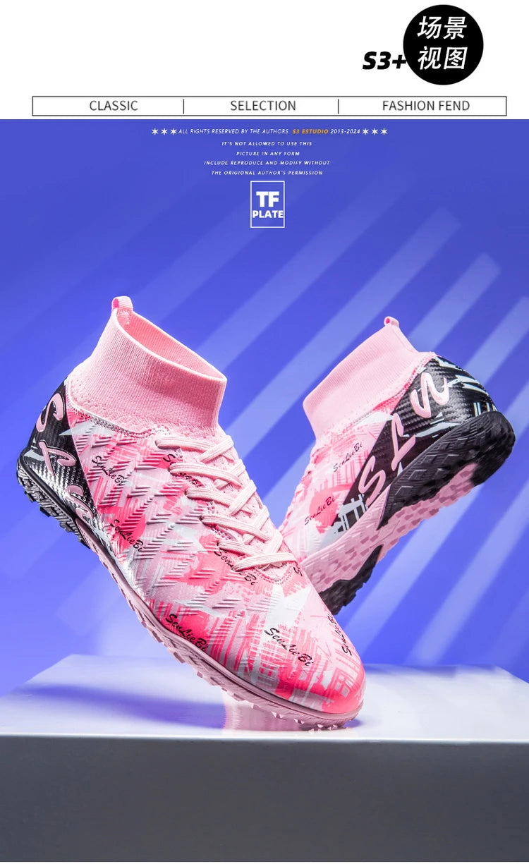 Maat 34-46 Heren FG/TF voetbalschoenen Futsal Professioneel Unisex Kindervoetbalschoenen Training Outdoor Jongensvoetbalschoenen Sneakers