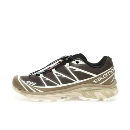 Salomon XT-6 Outdoor-Performance-Laufschuhe für Wandern und Trail-Sport (Weiß/Schwarz)