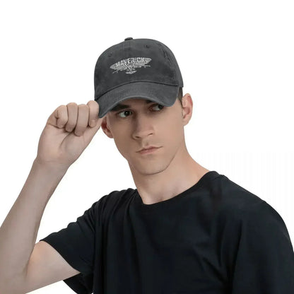 Multicolor Hat Peaked Men Women's Cowboy Cap Top Gun Maverick Centered Jet Logo Baseball Caps Personalized Visor Protect Hats