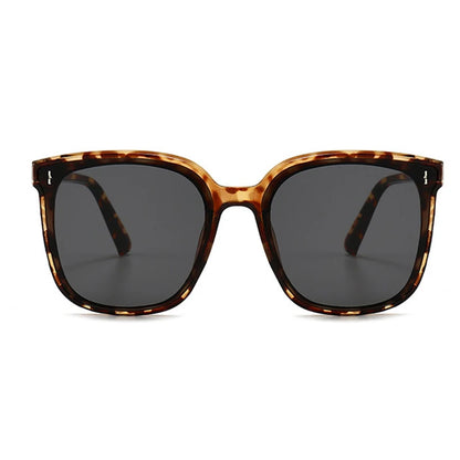 New Big Frame Sunglasses for Women Fashion Square Too Glasses Ladies Glasses Outdoor Sunshade Mirror for Men