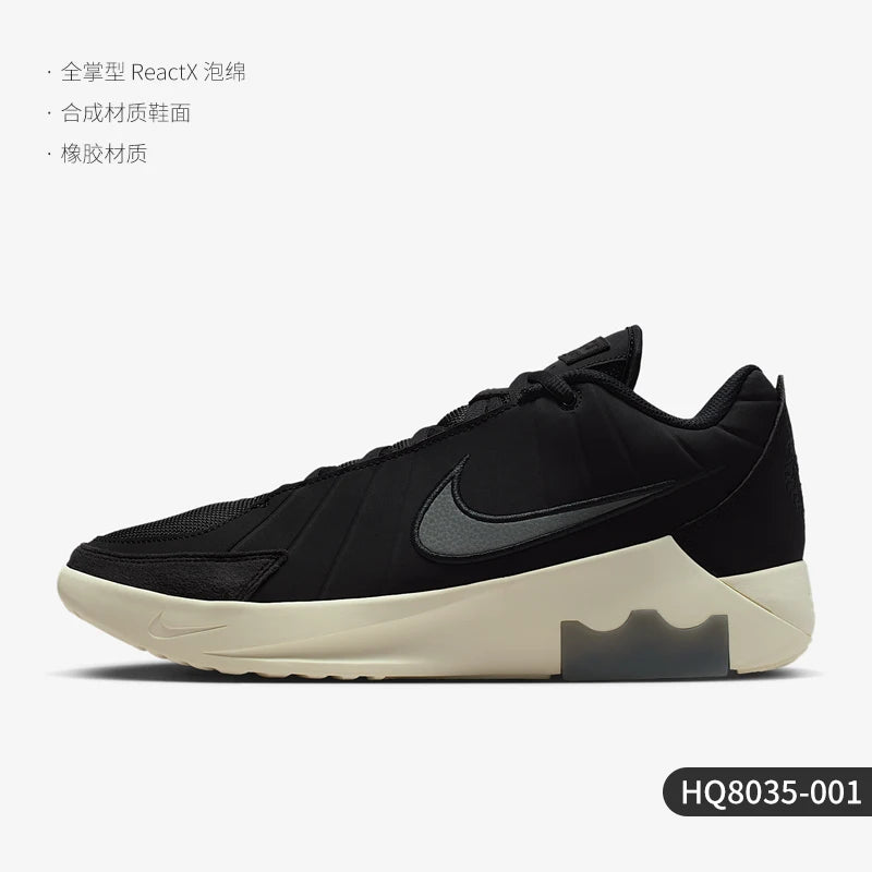 Ténis de basquetebol retro antiderrapantes desportivos de inverno para homem da Nike, genuínos, modelo HQ8035-001
