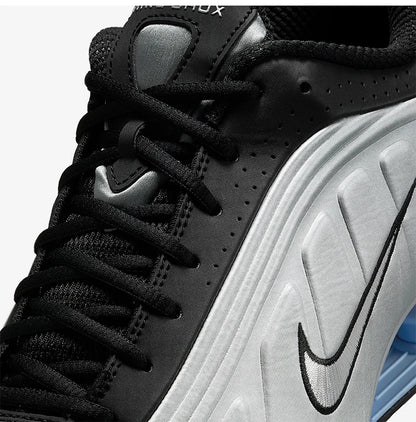 Ténis de corrida Nike Shox R4 genuínos para homem com amortecimento Air, cano baixo HQ1988-004