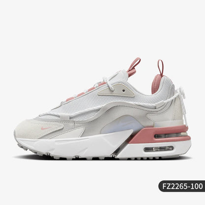 Nike Air Max Furyosa genuínas para mulher, sapatilhas desportivas respiráveis de sola grossa FZ2265-100