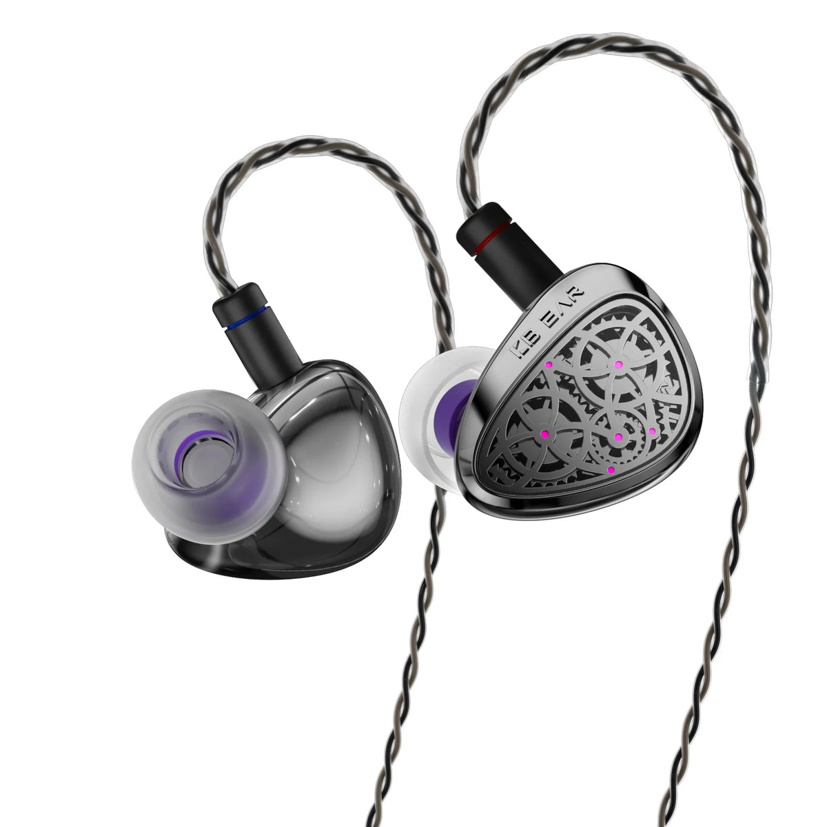 KBEAR Tourbillon-Pro TB-PRO Écouteurs intra-auriculaires 10 mm DD Haute Résolution Type-C HIFI Filaire avec Diaphragme Composite PU+PEEK+DLC