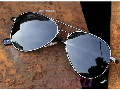 Punk Rock Polarized Sunglasses Color Film Sunglasses Han Edition Mirror Face Fashion Sun Glasses T1001