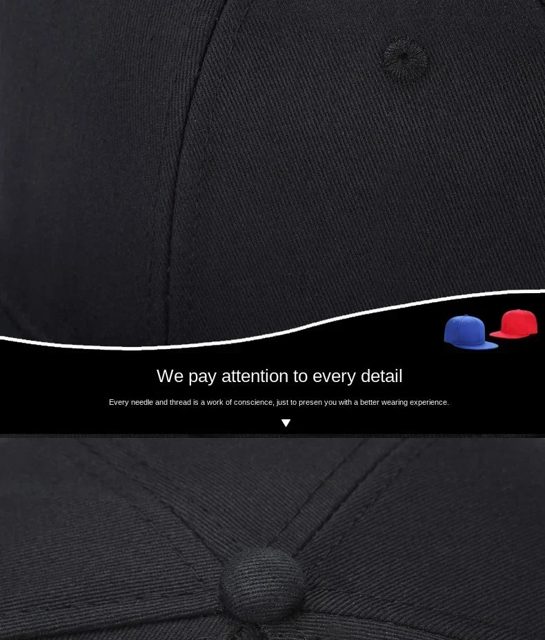 Large 64cm Back Closed Skateboard Cap for Men Fitted Baseball Cap XXL Male Big Size Snapback Caps Plain Football Hat 60cm 62cm