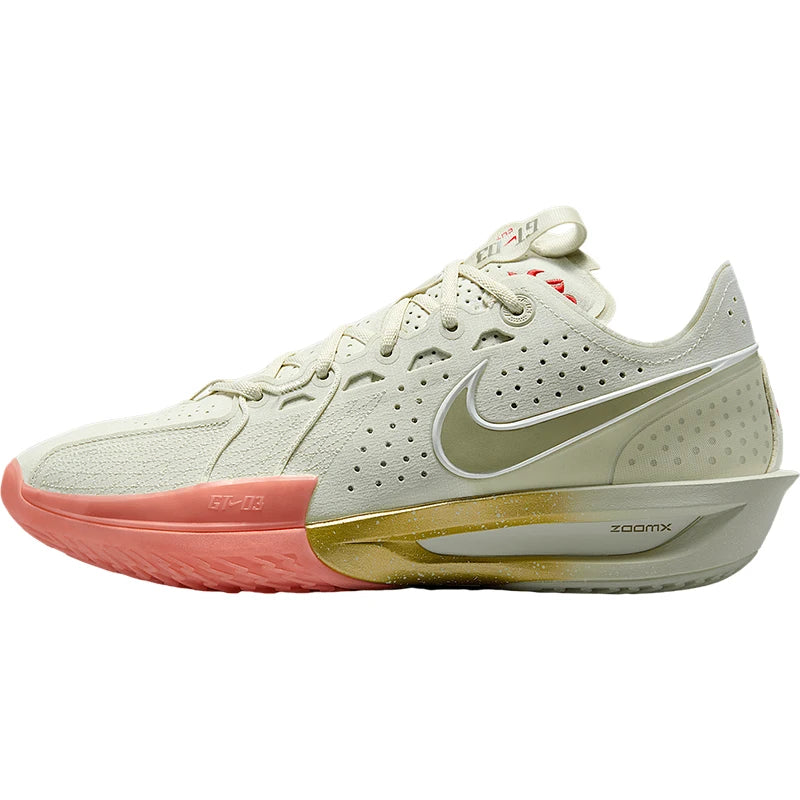 Nike Official Authentic G.T. CUT 3 Men's Breathable Lightweight Basketball Shoes DV2918-005