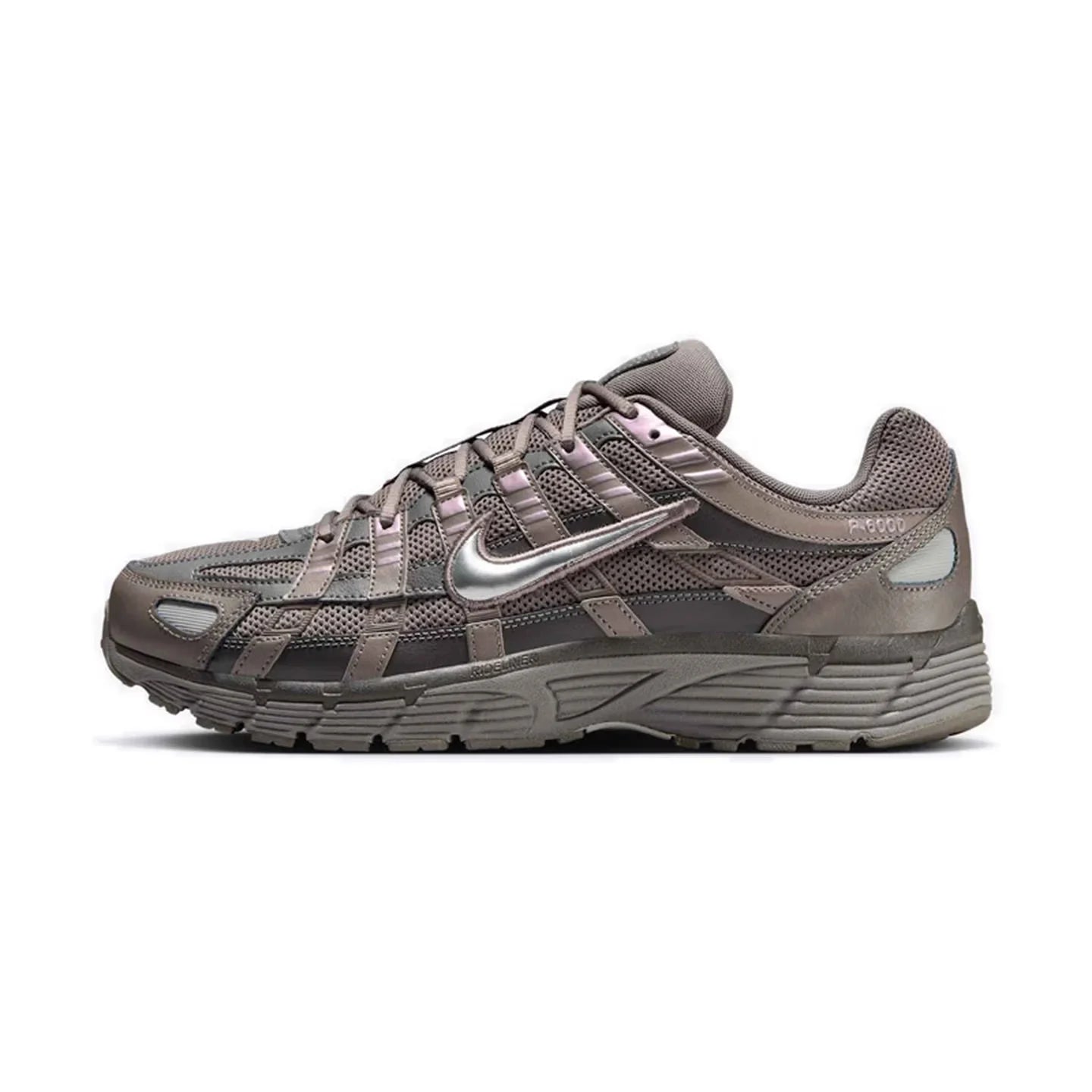 Nike P-6000 Women's Running Shoes Retro Style Premium Cushioning Lightweight Comfort for Everyday Wear BV1021-108